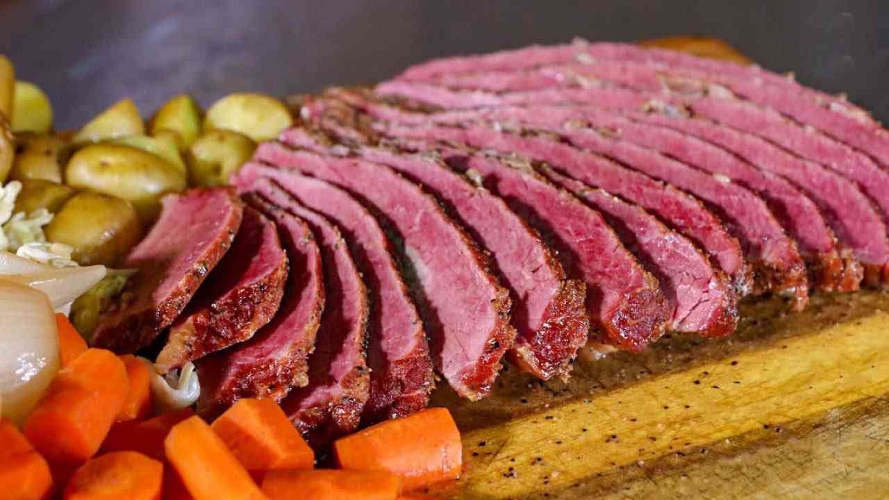 Smoked Corned Beef Brisket (Tender & Flavorful) - Beef